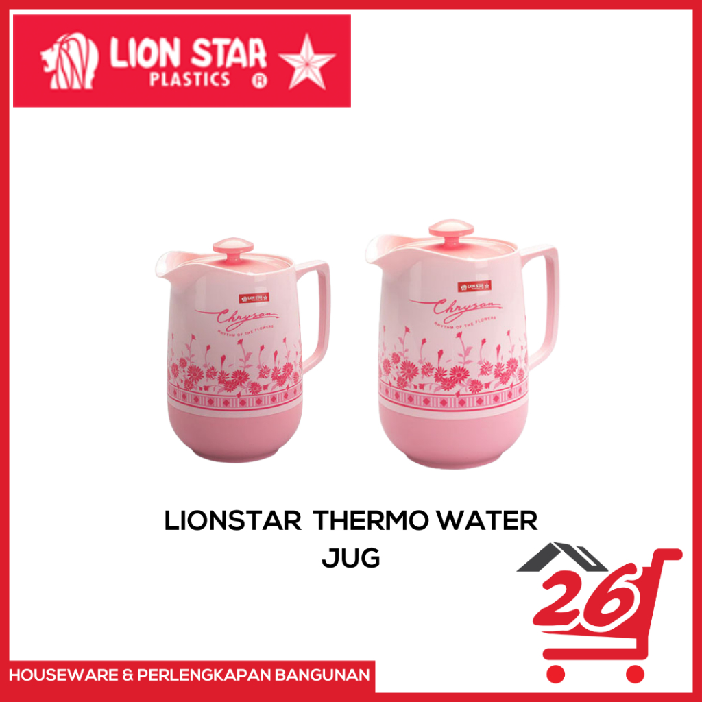 LION STAR Eskan Serbaguna / Termos Air / Teko Air Tahan Panas & Dingin