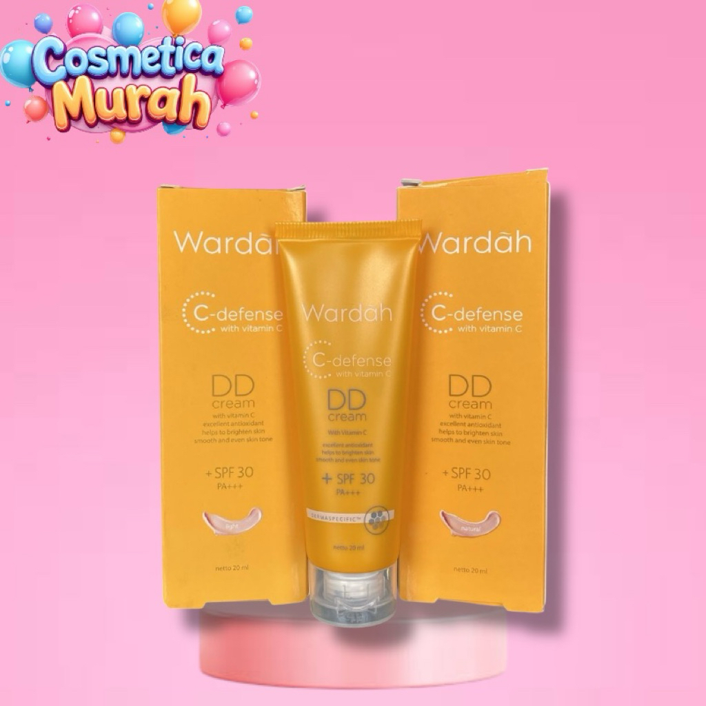 [uk.z] ADA HARGA GROSIR - WARDAH DD CREAM 20 ml - c defence dd cream with spf 30