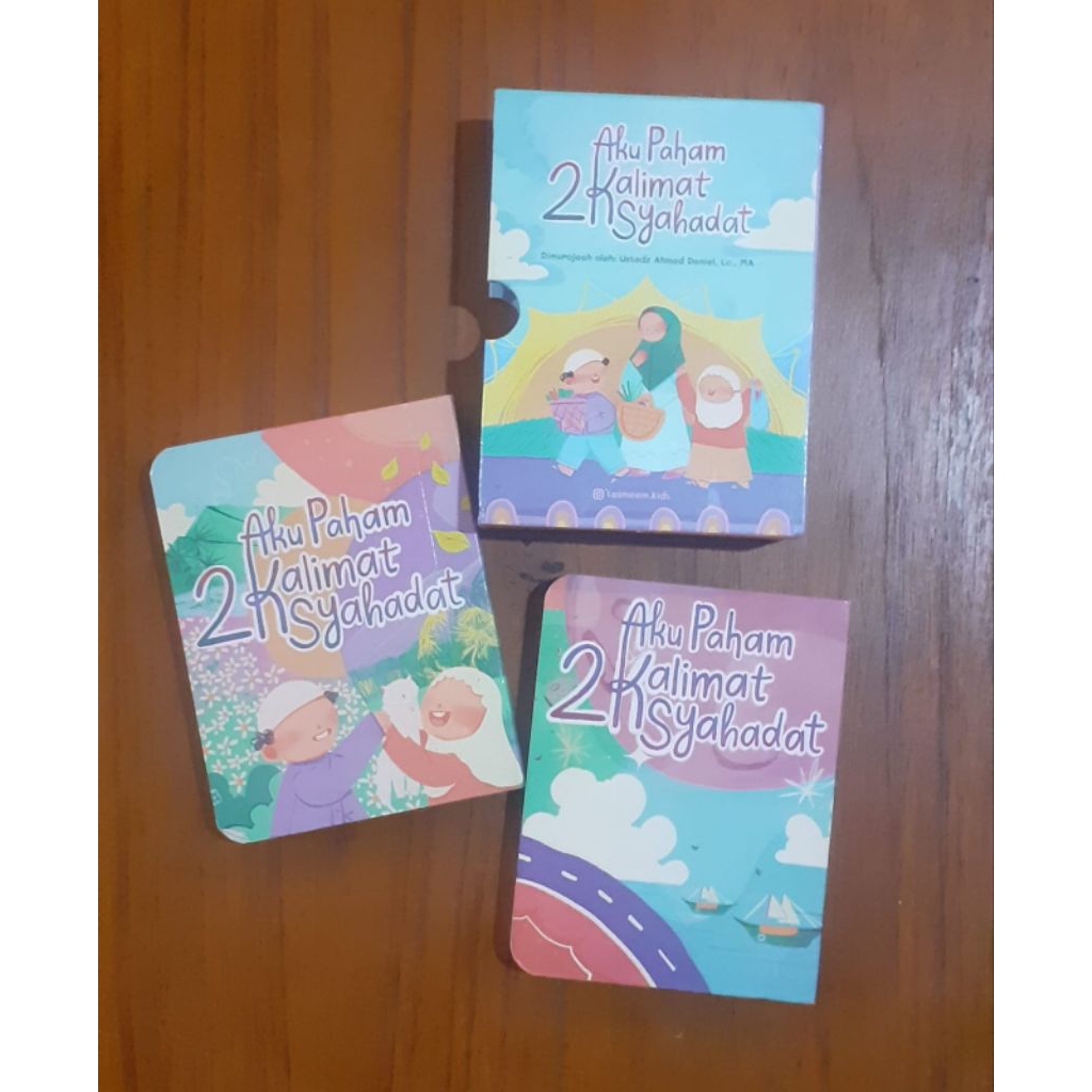 Buku Anak Preloved - Boardbook Aku Paham 2 Kalimat Syahadat | Buku Anak Muslim