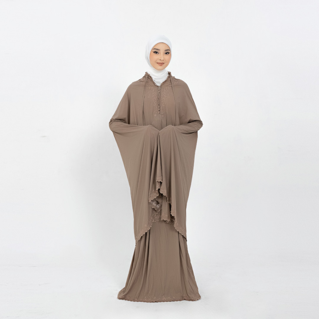 Mukena Travel Deenay Sarah Prayer Robe Series