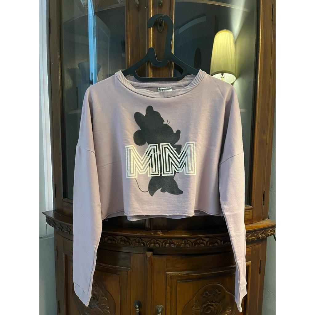 Sweater Crop/ Sweat Shirt disney by COLORBOX