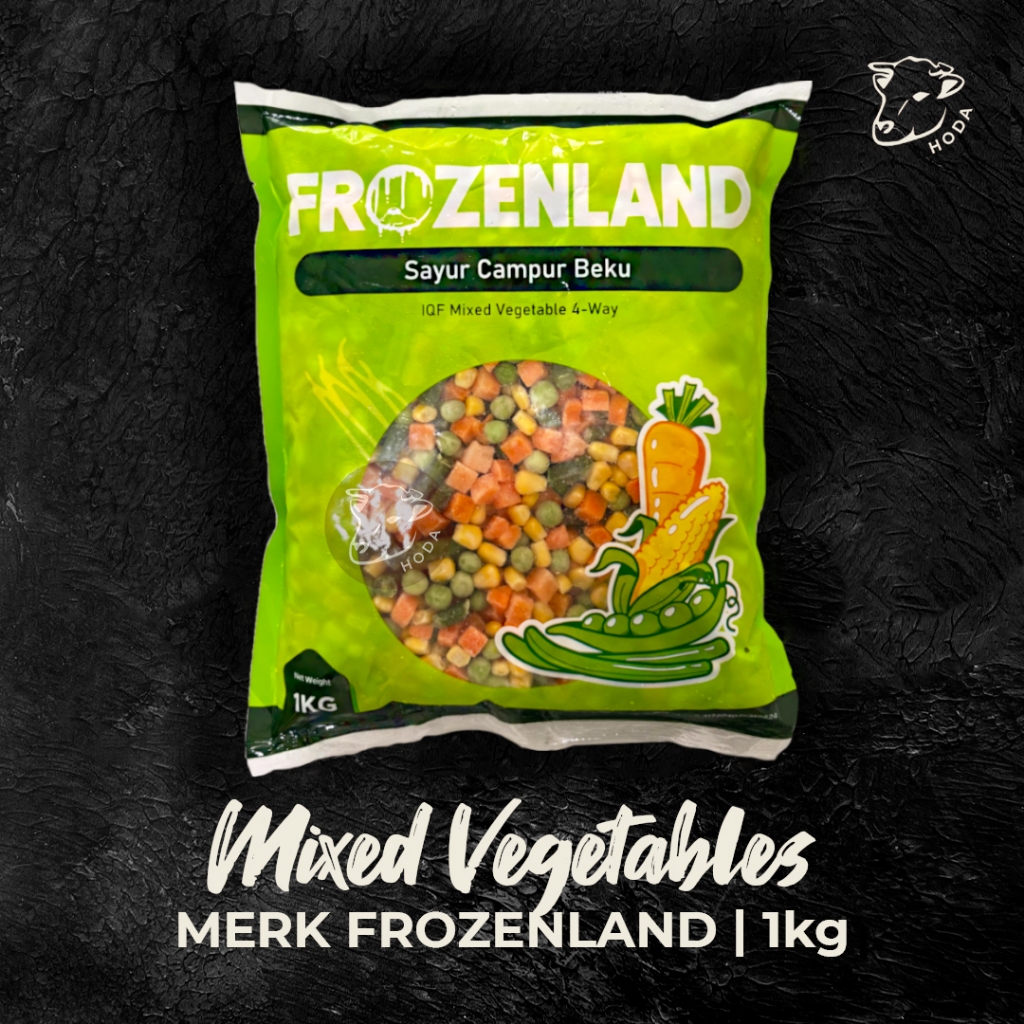 

Frozenland Mixed Vegetables 4 Ways | Sayur Segar Beku | 1kg