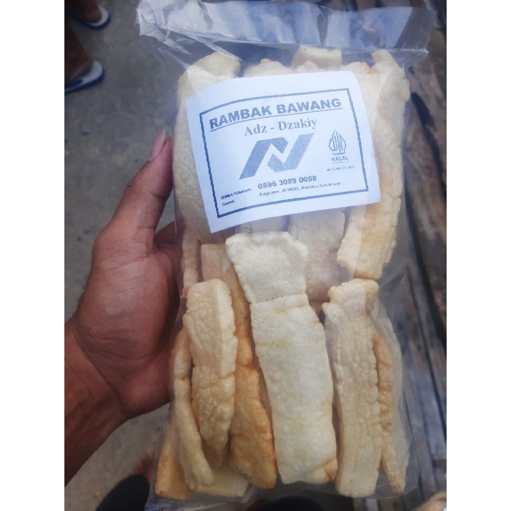 

rambak jari rasa bawang matang