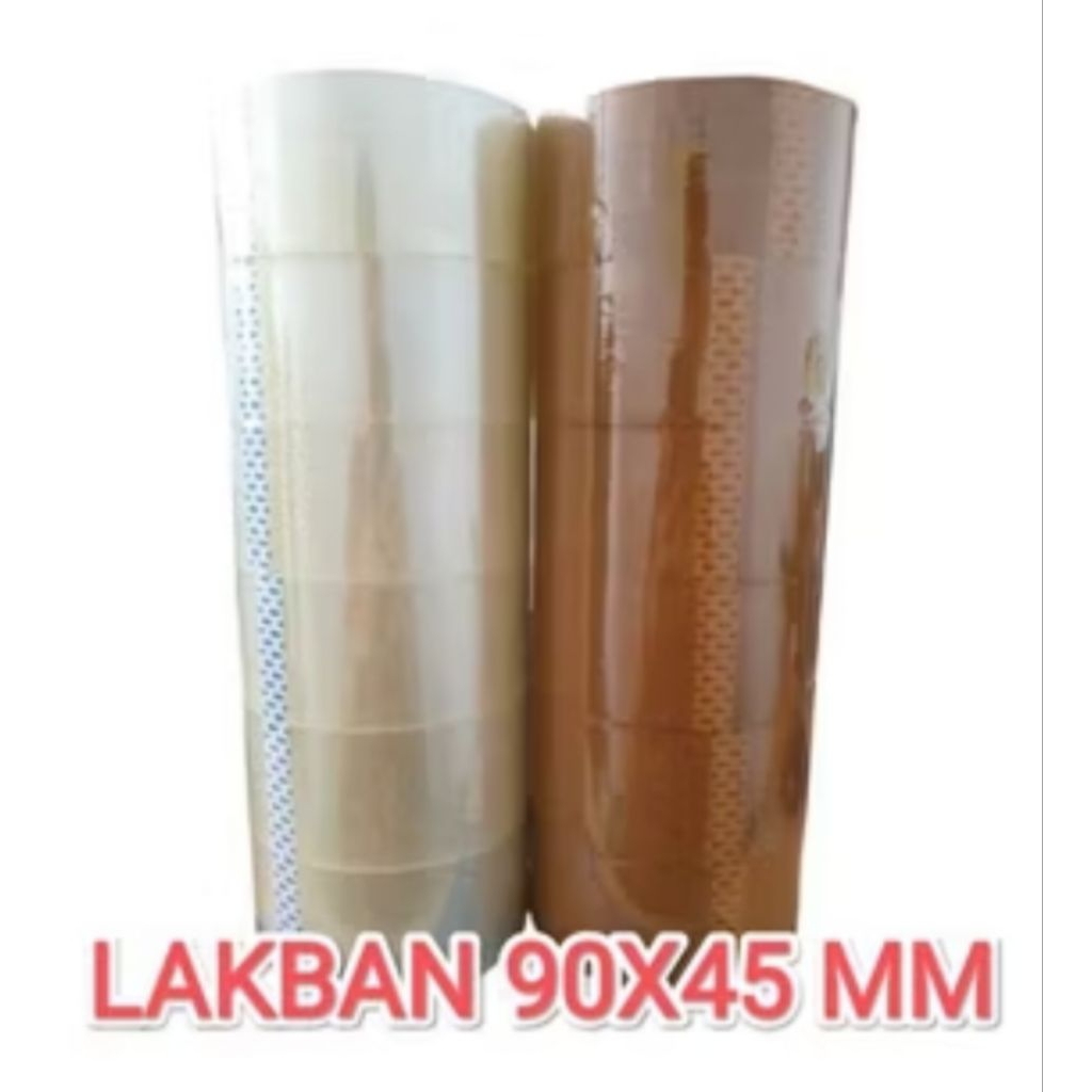 

Lakban coklat dan benig 2 inch 90 yart 6 pcs ( 1 slol)