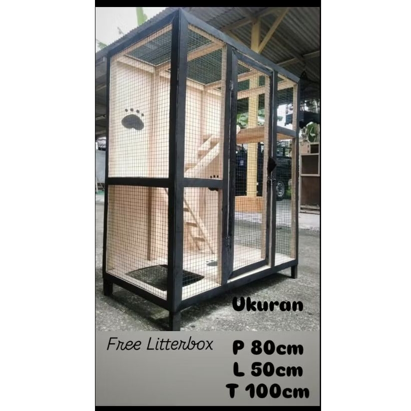 Kandang kucing Besar Termurah