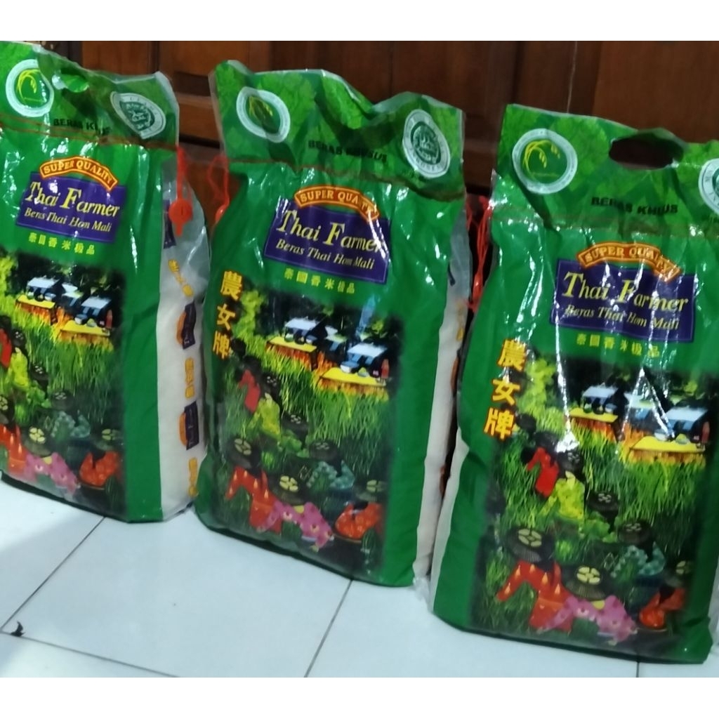 

Beras thai farmer 10kg