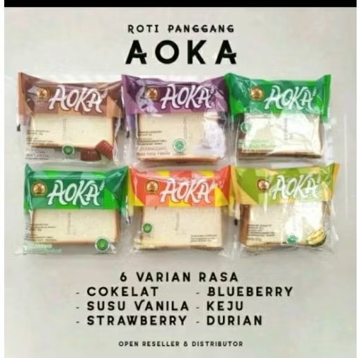 

Paket Hemat Roti Aoka 10 pcs Mix