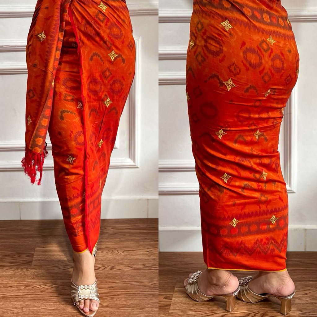 tenun endek semi mastuli lasem tabur emas