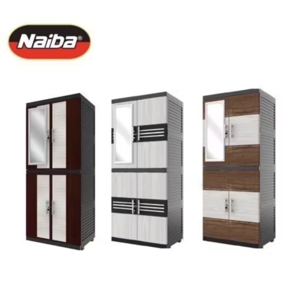 LEMARI PLASTIK NAIBA / LEMARI PLASTIK NAIBA FIT / RAK SUSUN PLASTIK / LEMARI PLASTIK SUSUN
