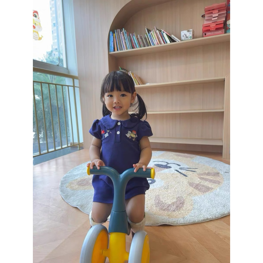 BEARY POLO DRESS || POLO DRESS ANAK PEREMPUAN || BLUE DRESS|| BAJU ANAK || ANAK PEREMPUAN || BAJU AN