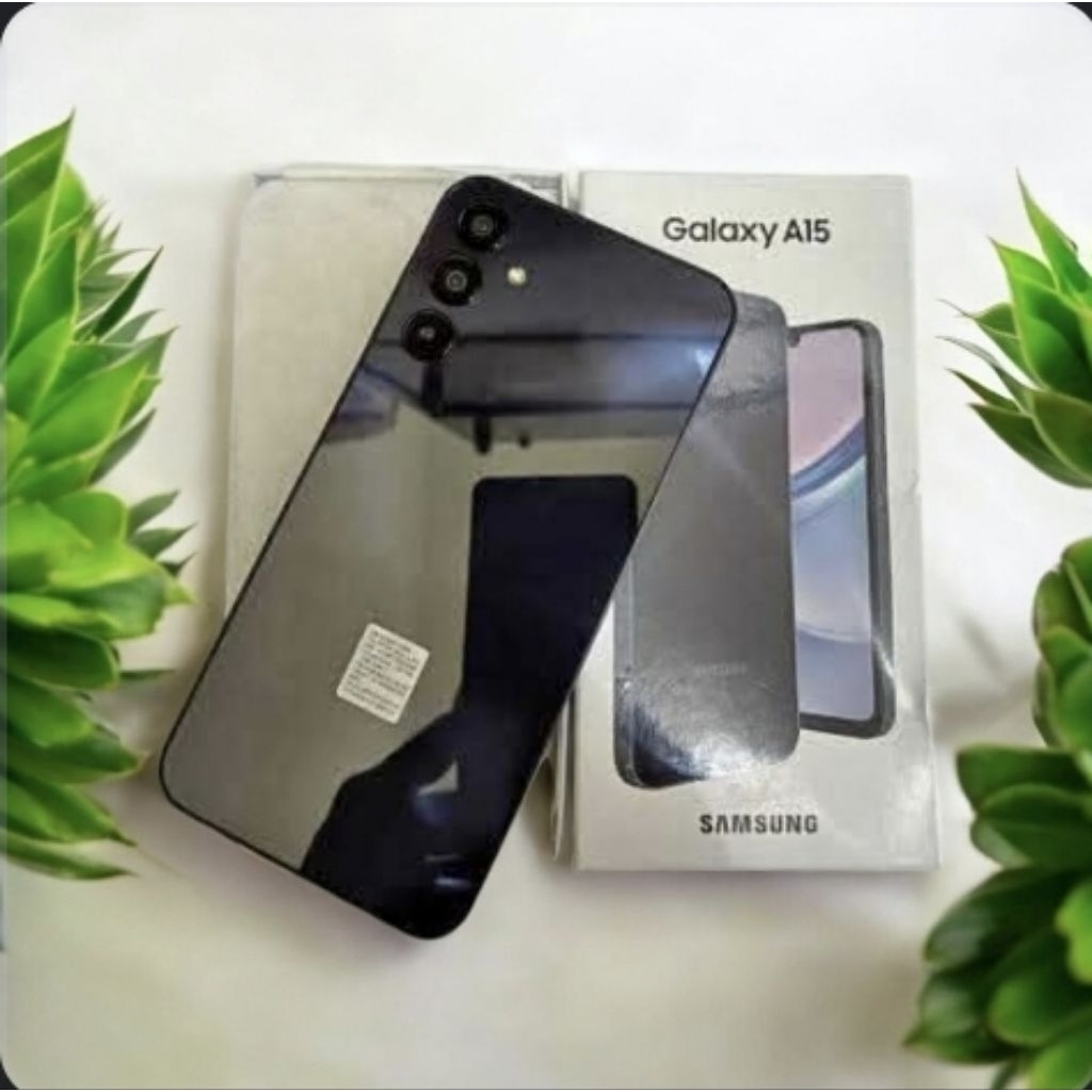 Samsung a15 versi ram 8 256gb dan 128gb hp second original lengkap