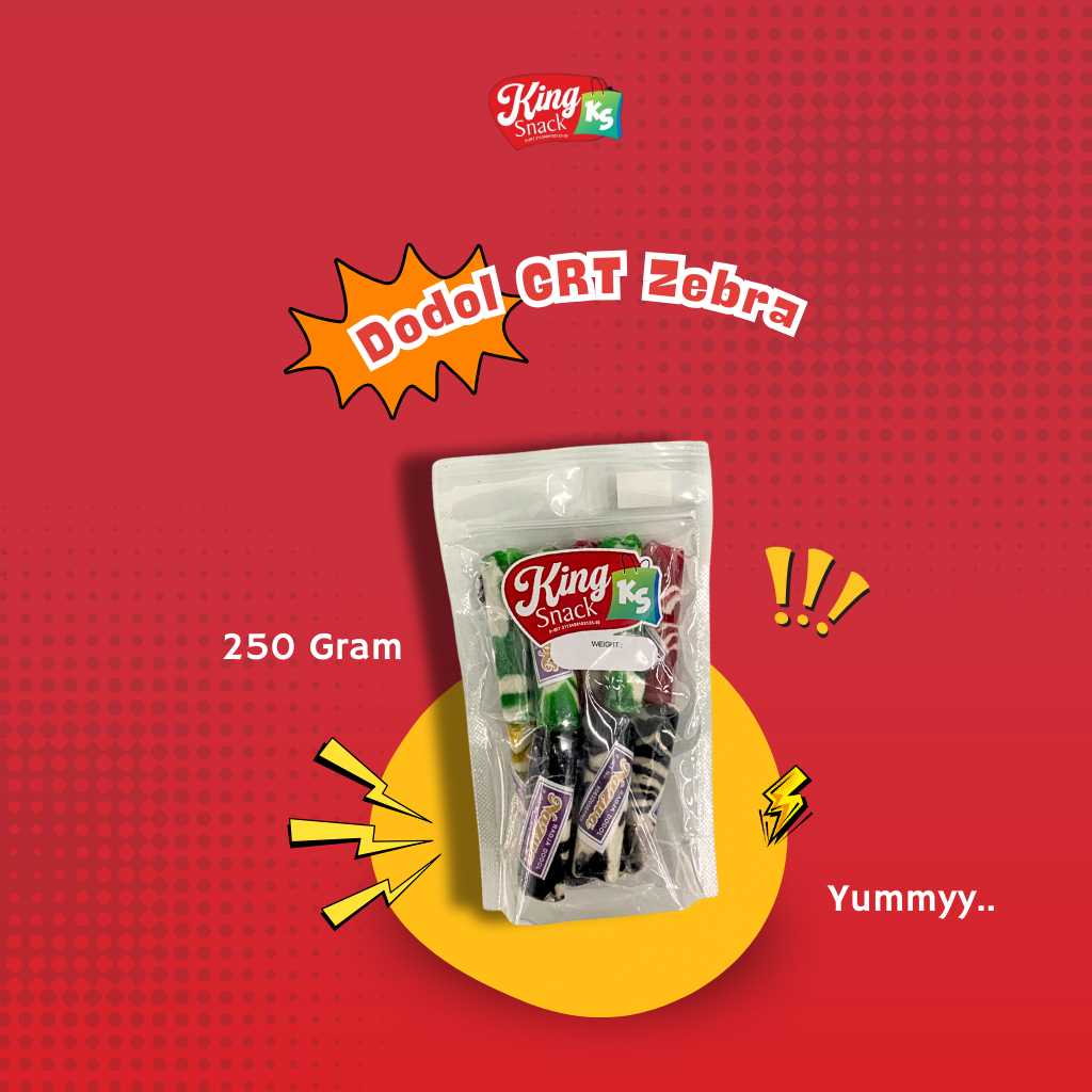 

Dodol Zebra 250gr