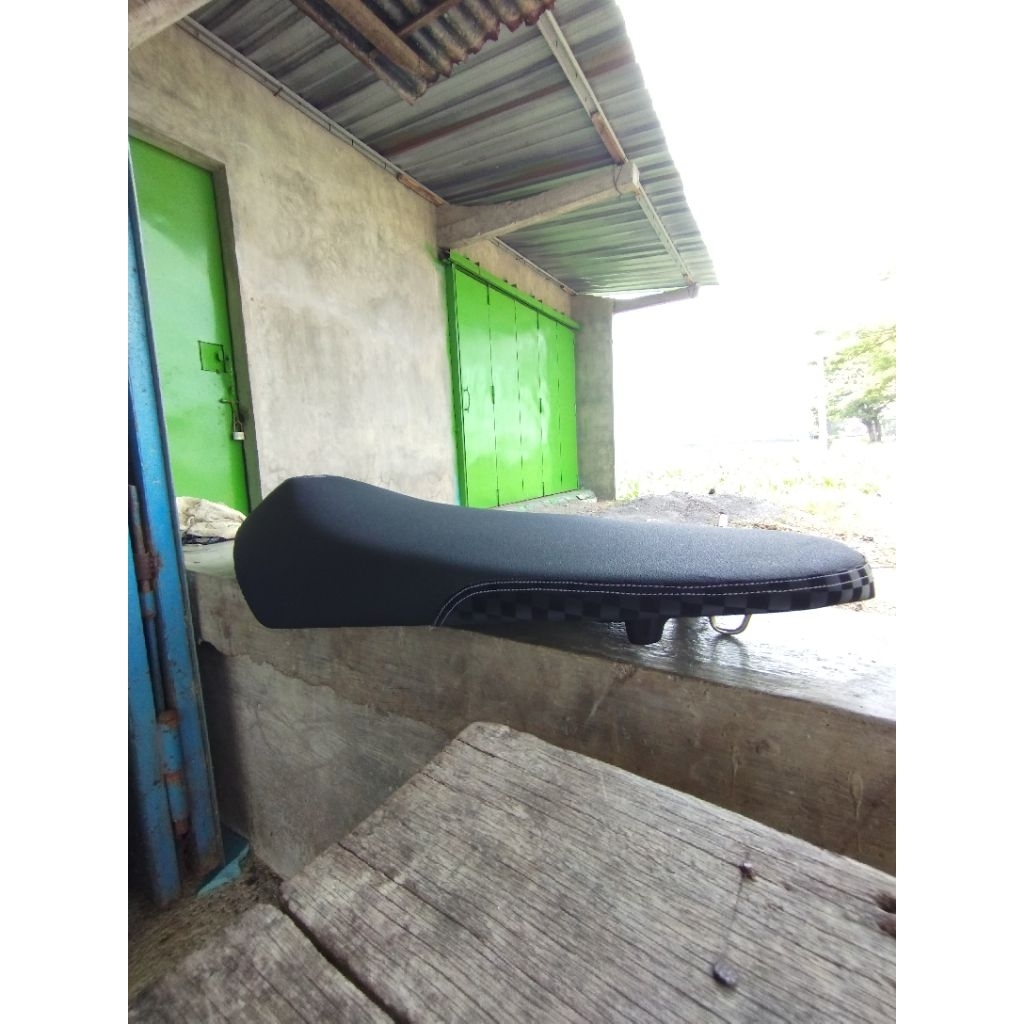 Jok Beat road race amplas - Jok motor beat karbu model road race amplas catur