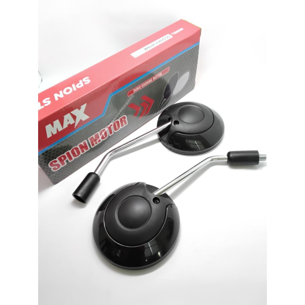 KACA SPION SCOPY HITAM MOTOR HONDA SCOOPY ORIGINAL KACA CEMBUNG