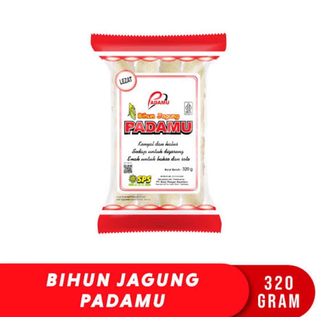 

BIHUN JAGUNG PADAMU MERAH 320 GRAM