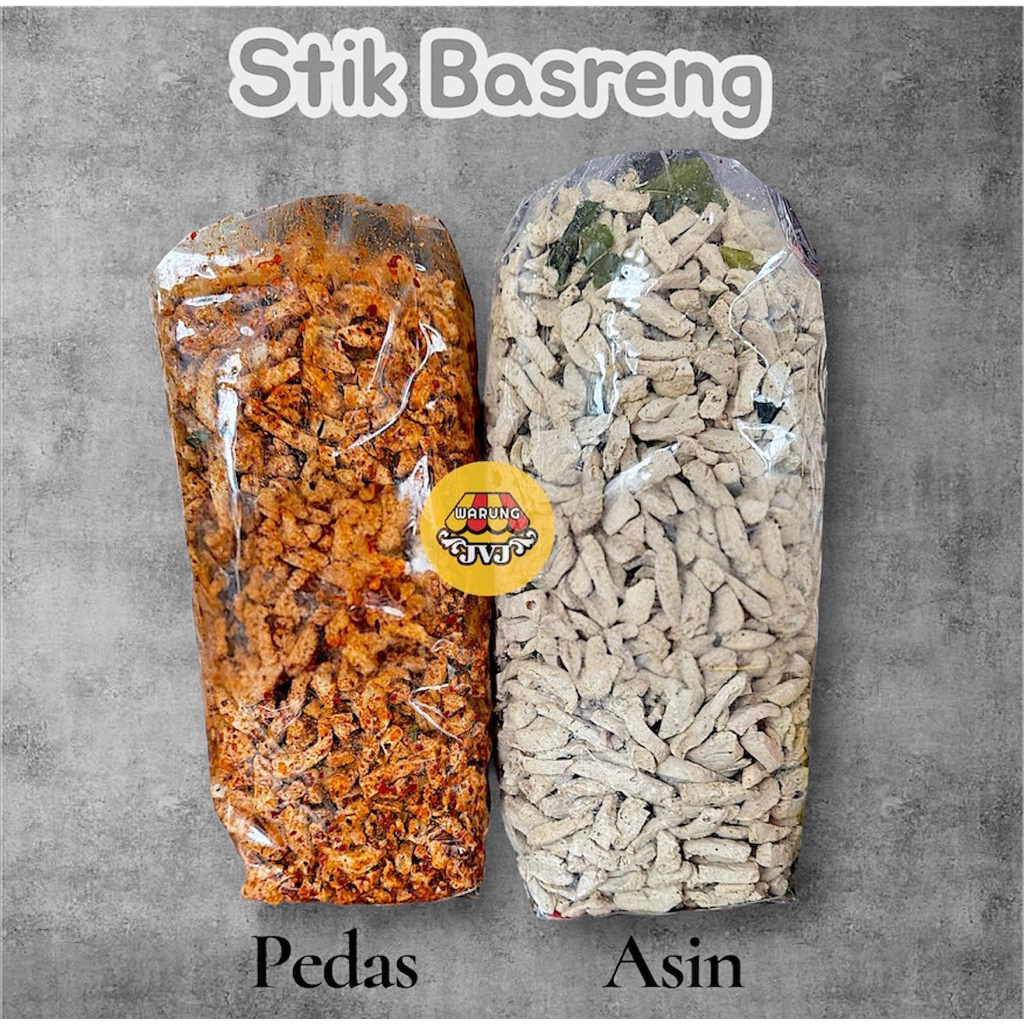 

Stik Basreng Asin Pedas – Bakso Goreng Renyah Gurih Pedas Snack Kekinian