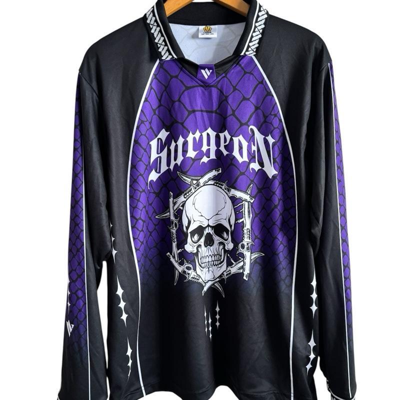 Culture Project x Verward Universe | Jersey surgeon VERWARD vol 3 tangan panjang PURPLE | Jersey Ove