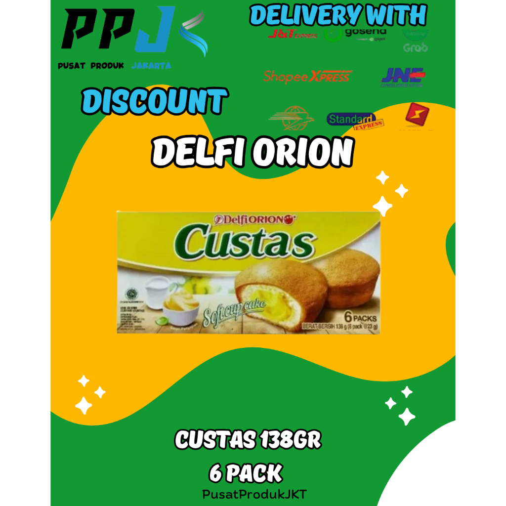 

Delfi Orion Custas 6 Pack 138Gr