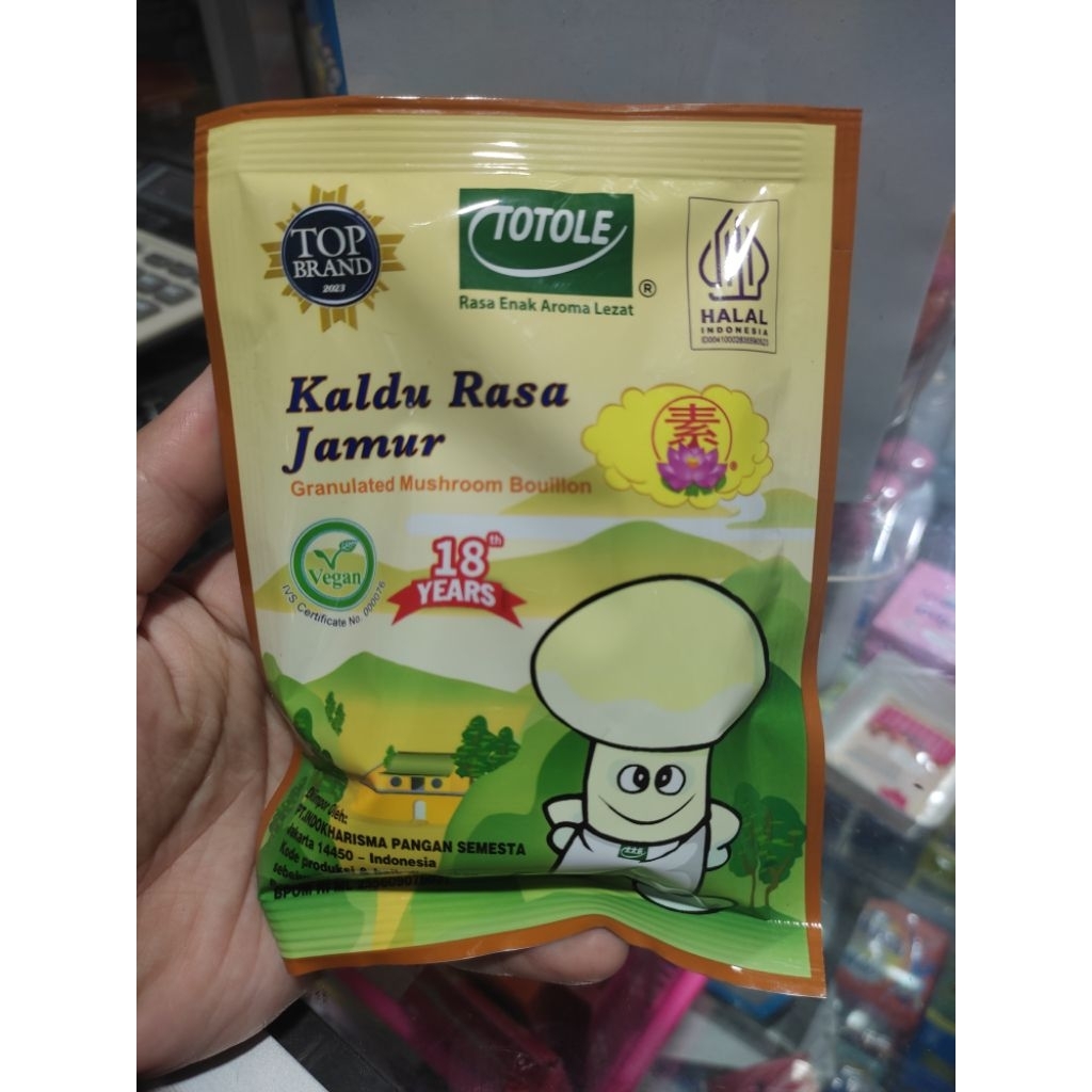 

Totole Kaldu Jamur kemasan 40gr