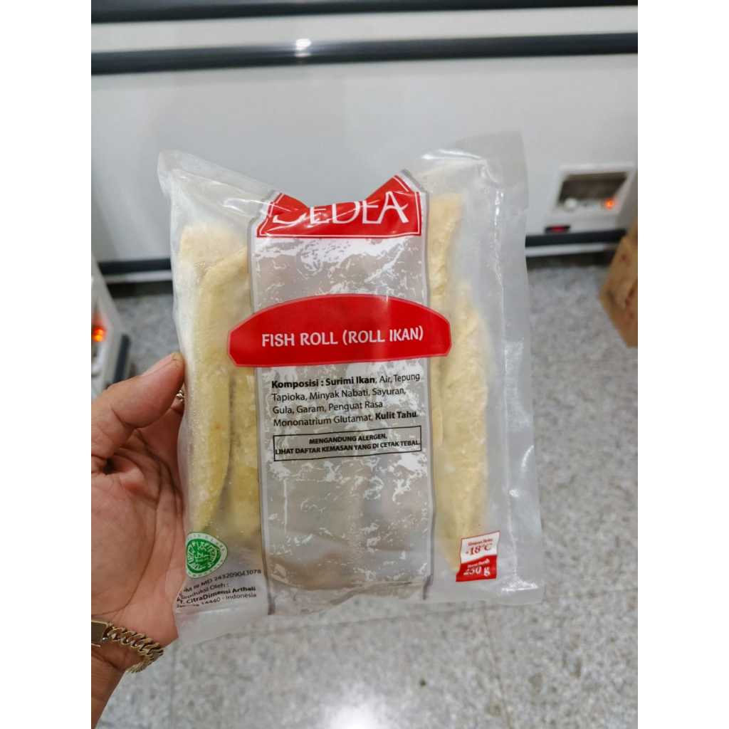 

Cedea fish roll 250 gram