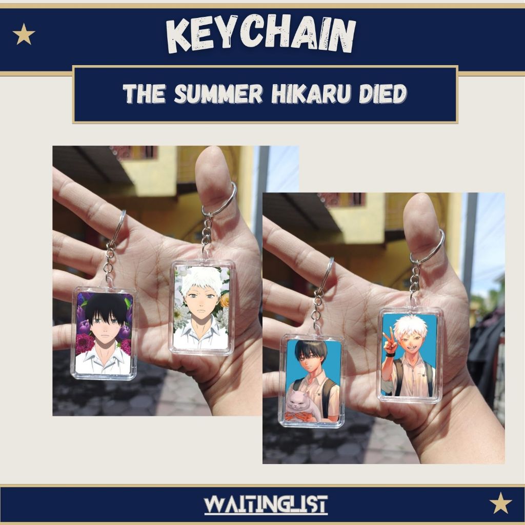 Keychain Gantungan Kunci Anime The Summer Hikaru Died Yoshiki - Hikaru