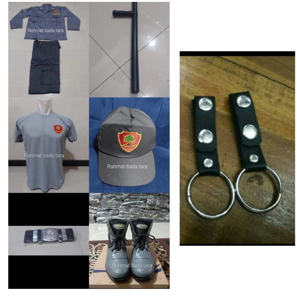 1 SET PERLENGKAPAN LINMAS/BAJU LINMAS TERBARU