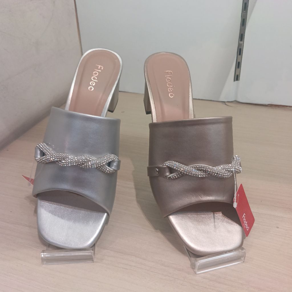 sandal wanita heels 5cm pesta FLADEO❗️ori dari matahari