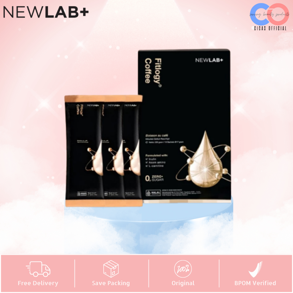 

cicasofficial - NEWLAB Fitlogy Coffee | Kopi Sehat untuk Kontrol Berat Badan & Gut Health 15 Sachet