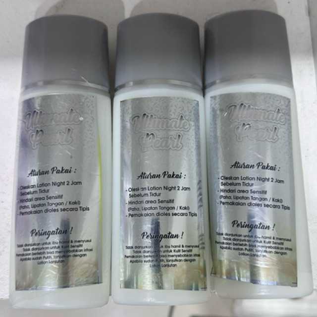 [ ORIGINAL ] ULTIMATE GLOW 10X DOSIS NIGHT EXTRA DOSIS HB LOTION WHITENING