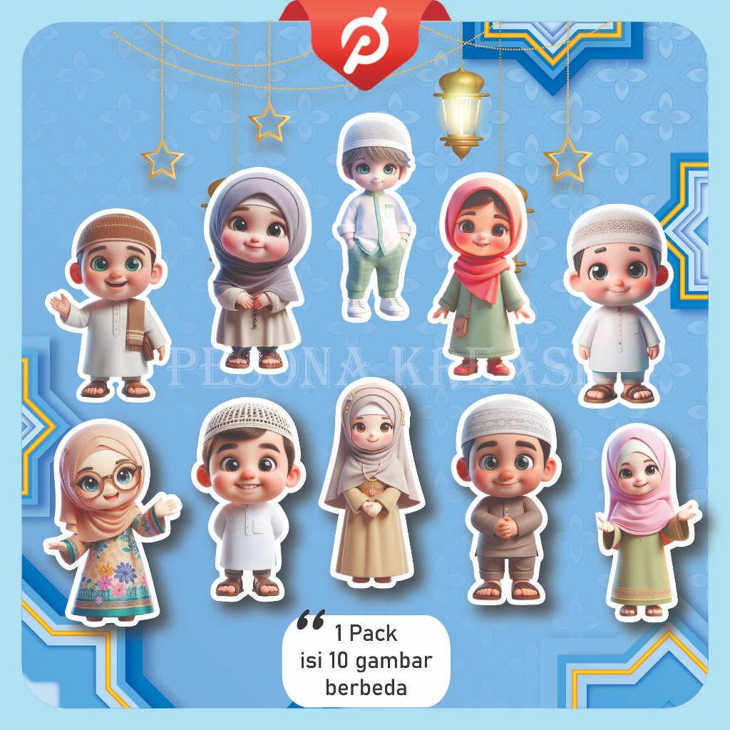 

Amplop Lebaran Karakter 3D 2025 Terbaru, isi 10 pcs ukuran variasi 12 x 8 cm / Amplop Lebaran 2025