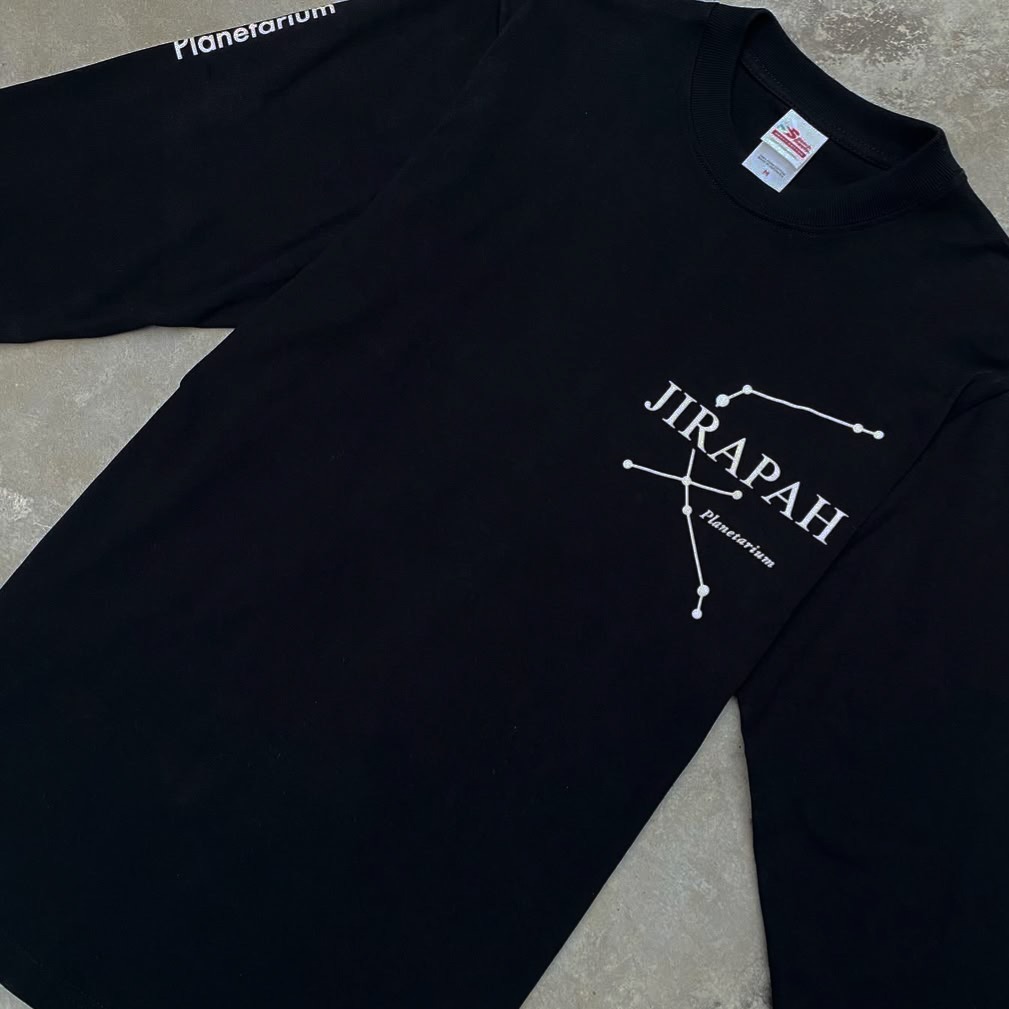 Longsleeve Jirapah - Planetarium Black