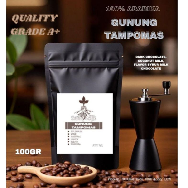 

Biji Kopi Arabika Natural 100GR Arabica Coffee Specialty Roast Beans Bubuk Coffe Bean sadiqcoffe Roastery