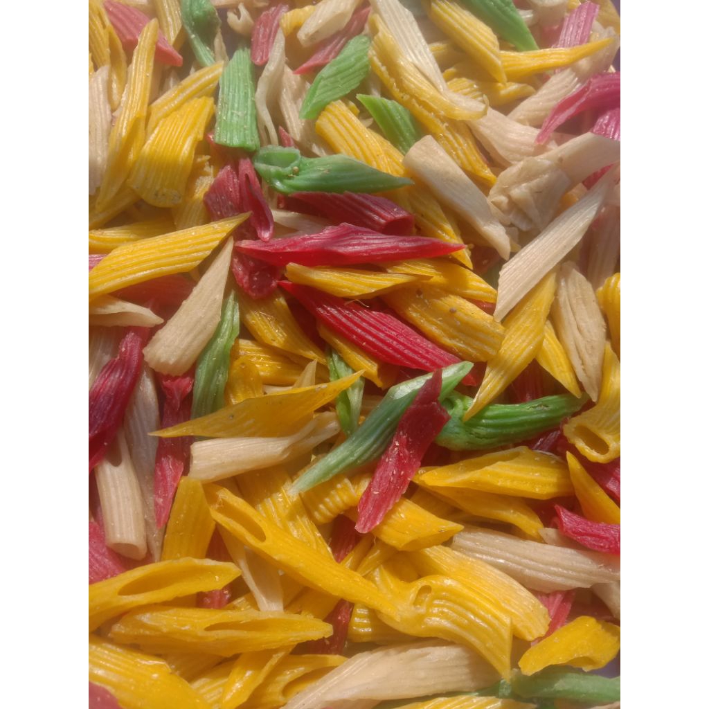 

1kg kerupuk cincin warna warni mentah