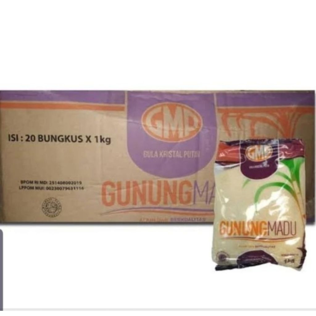 

GMP Gula Pasir 20x1kg (Karton)
