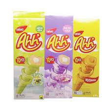 

Nabati Richeese Ahh 1000 1 Box isi 10 Bungkus Biskuit Roll Keju Triple Cheese Roll Nabati Richeese 1000