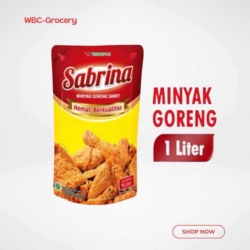 

[WBC GROSIR] Minyak Goreng Sabrina 1L - Kebutuhan Masak