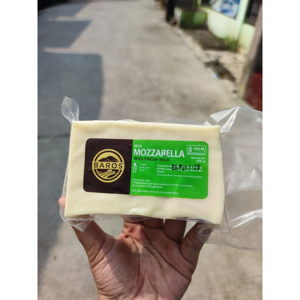 

Keju Mozzarella BAROS 250 gram