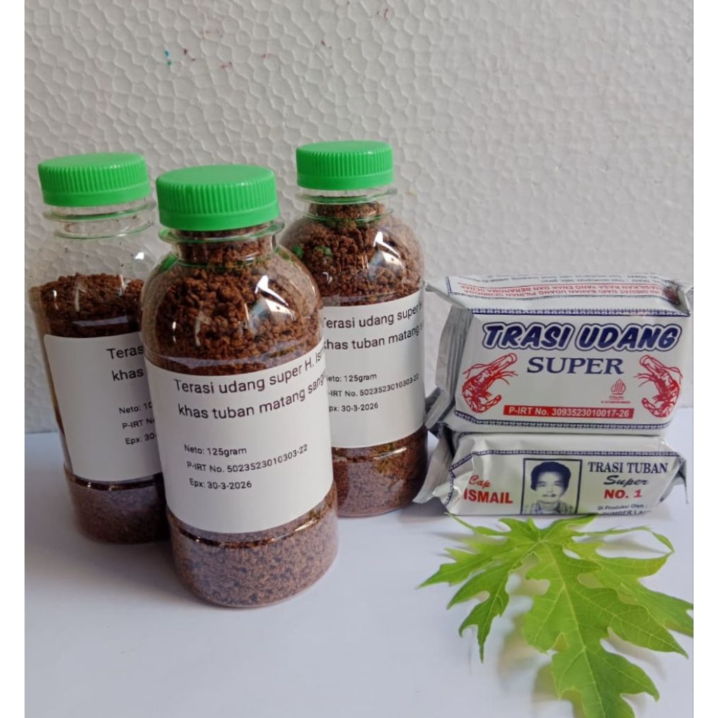 

Terasi udang matang sangrai H. ismail 300gram