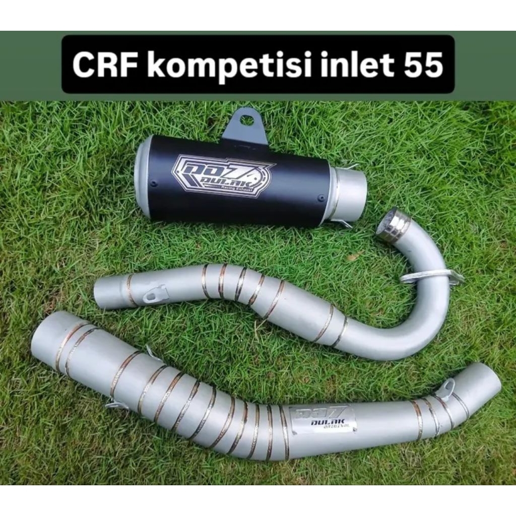 KNALPOT CRF KOMPETISI INLET 55