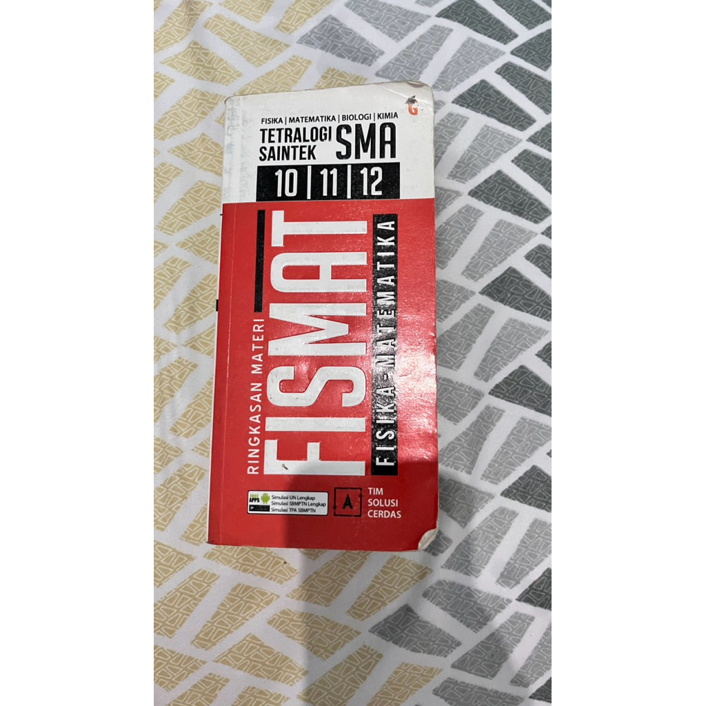 Preloved buku tetralogi saintek