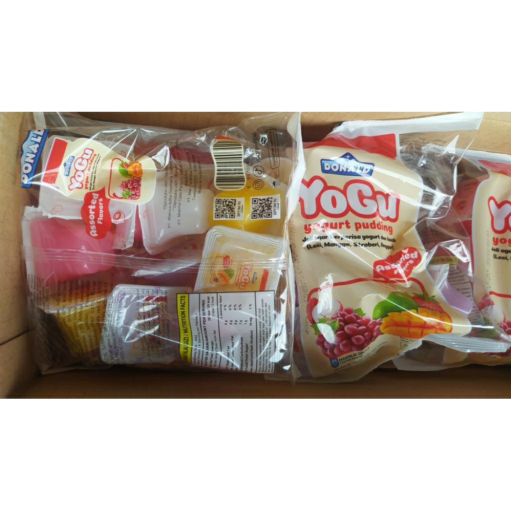 

Donald YOGU SILKY PUDING YOGURT rasa buah isi 10