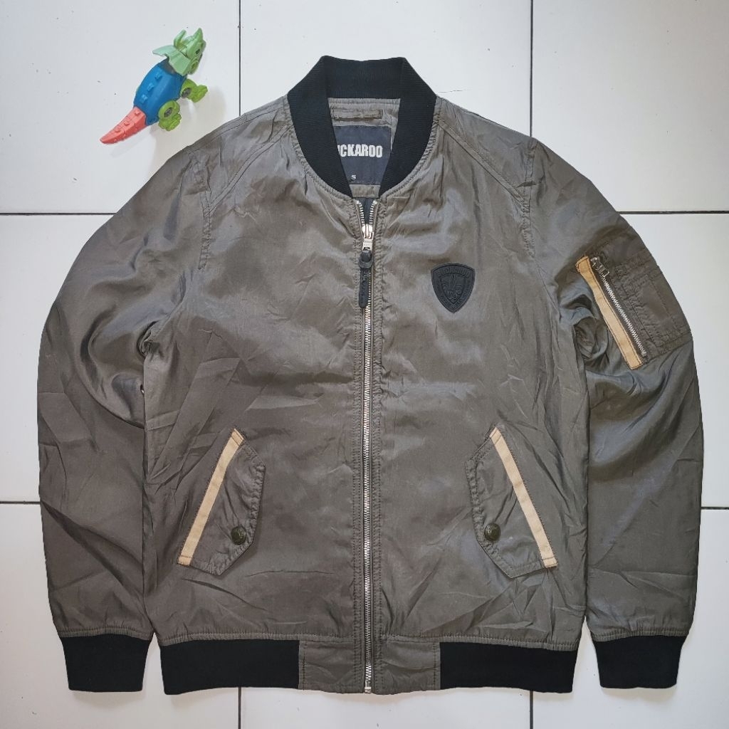 Jaket Bomber Casual Sporty Anak Remaja BUCKAROO Original 100% Branded Second Preloved Parasut Motor 