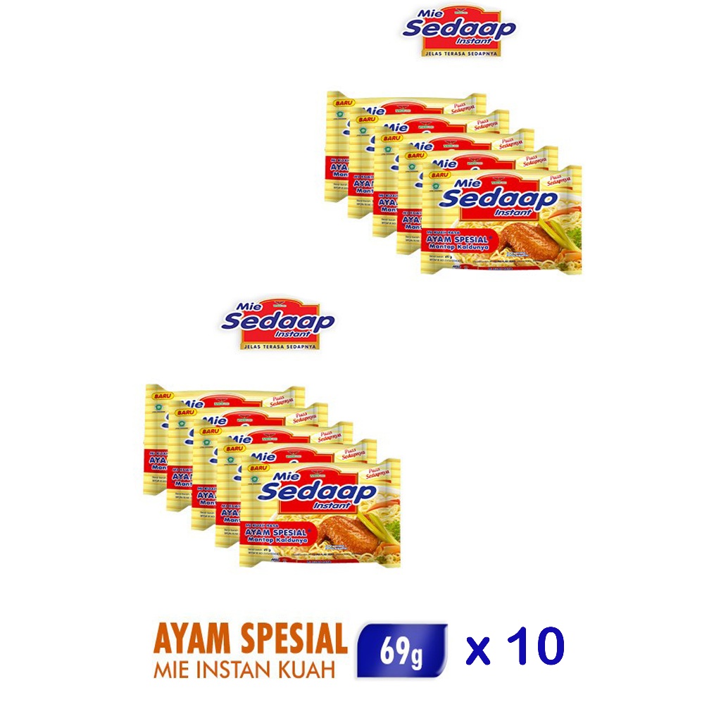 

mie sedaap ayam spesial 10 pcs x 70 gram