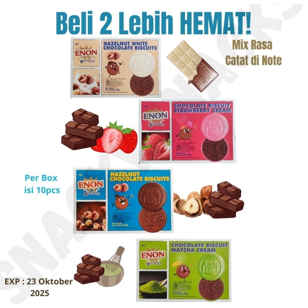 

Enon coin Biscuit isi 10 Beli 2 lebih HEMAT!