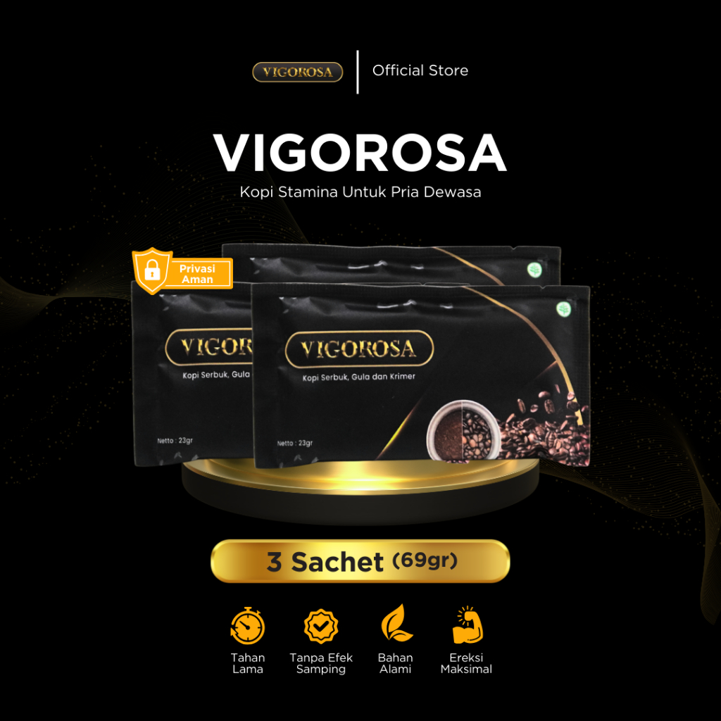 

KOPI STAMINA PRIA - VIGOROSA 3 SACHET