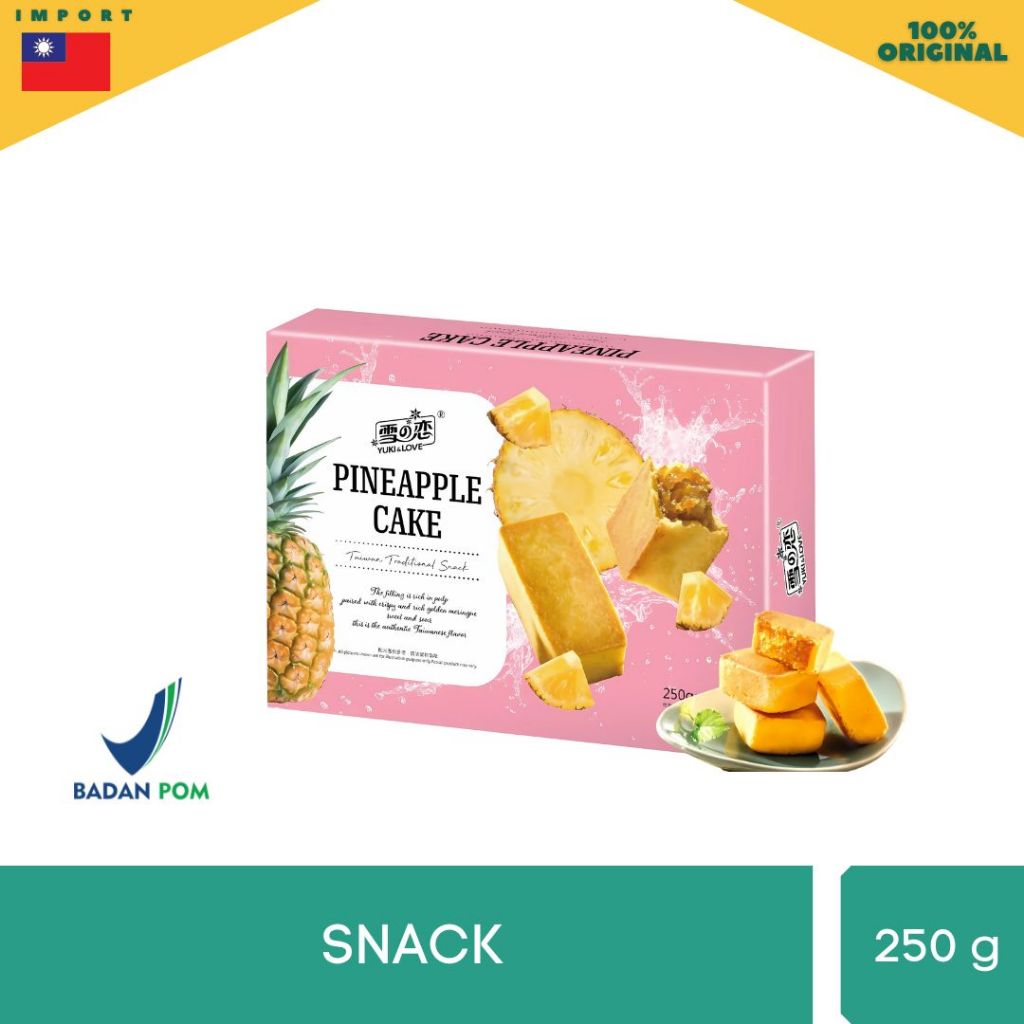 

Yuki & Love Pinapple Cake - Kue Nanas khas Taiwan