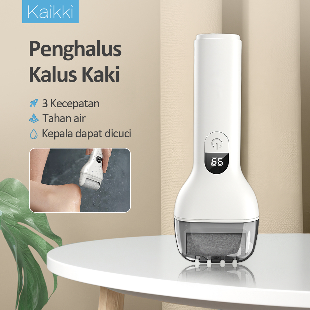 Kakiki Alat Penghalus Tumit Penghilang Kalus Kikir Kaki Elektrik Kikir Kaki Pecah Pecah Penghalus Ka