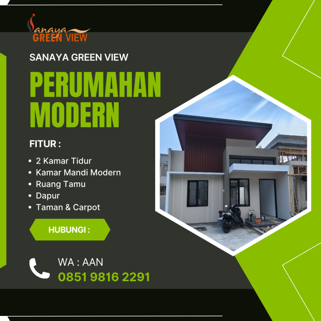 PERUMAHAN SYARIAH MAGETAN, RUMAH 1 LANTAI TIPE 44 MULAI 273 JT*