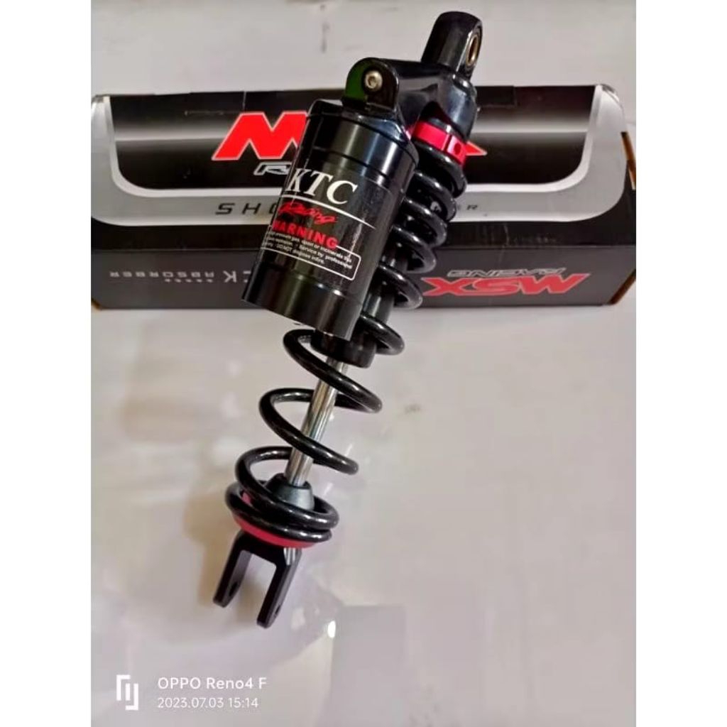 (Bisa COD) Shockbreakers Belakang Tabung Atas 310mm/330mm Copy KTC Replika Vario Mio Beat Scoopy