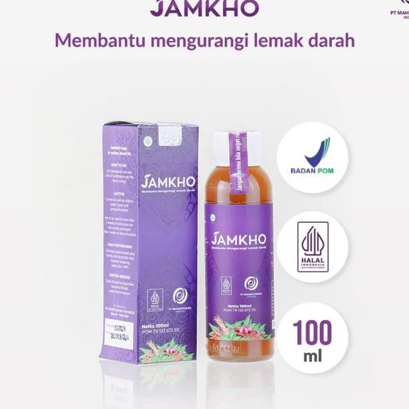 

jamkho jamu kolesterol original minuman herbal menurunkan kolesterol asli original 100 ml